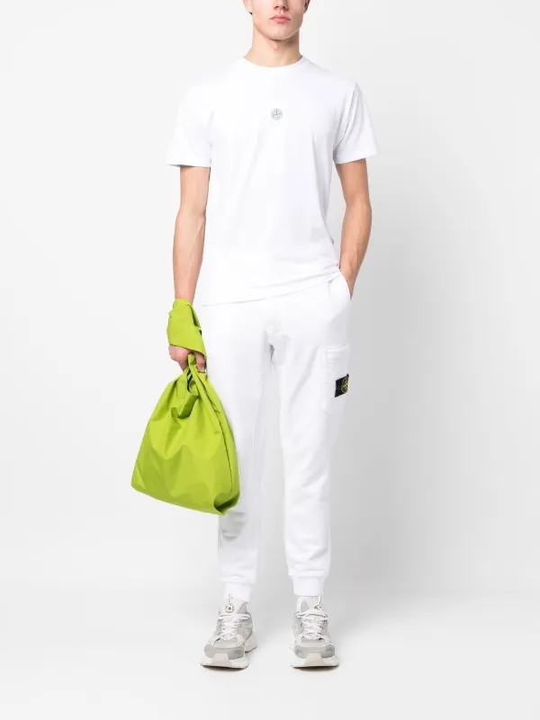 Stone Island Compass patch Track Pants Farfetch