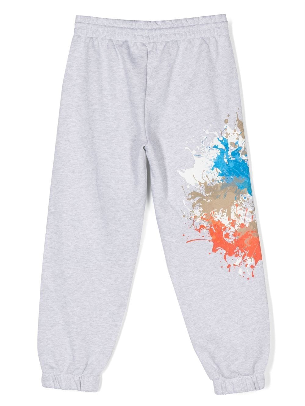 MSGM Kids Trainingsbroek met verfspatten - Grijs