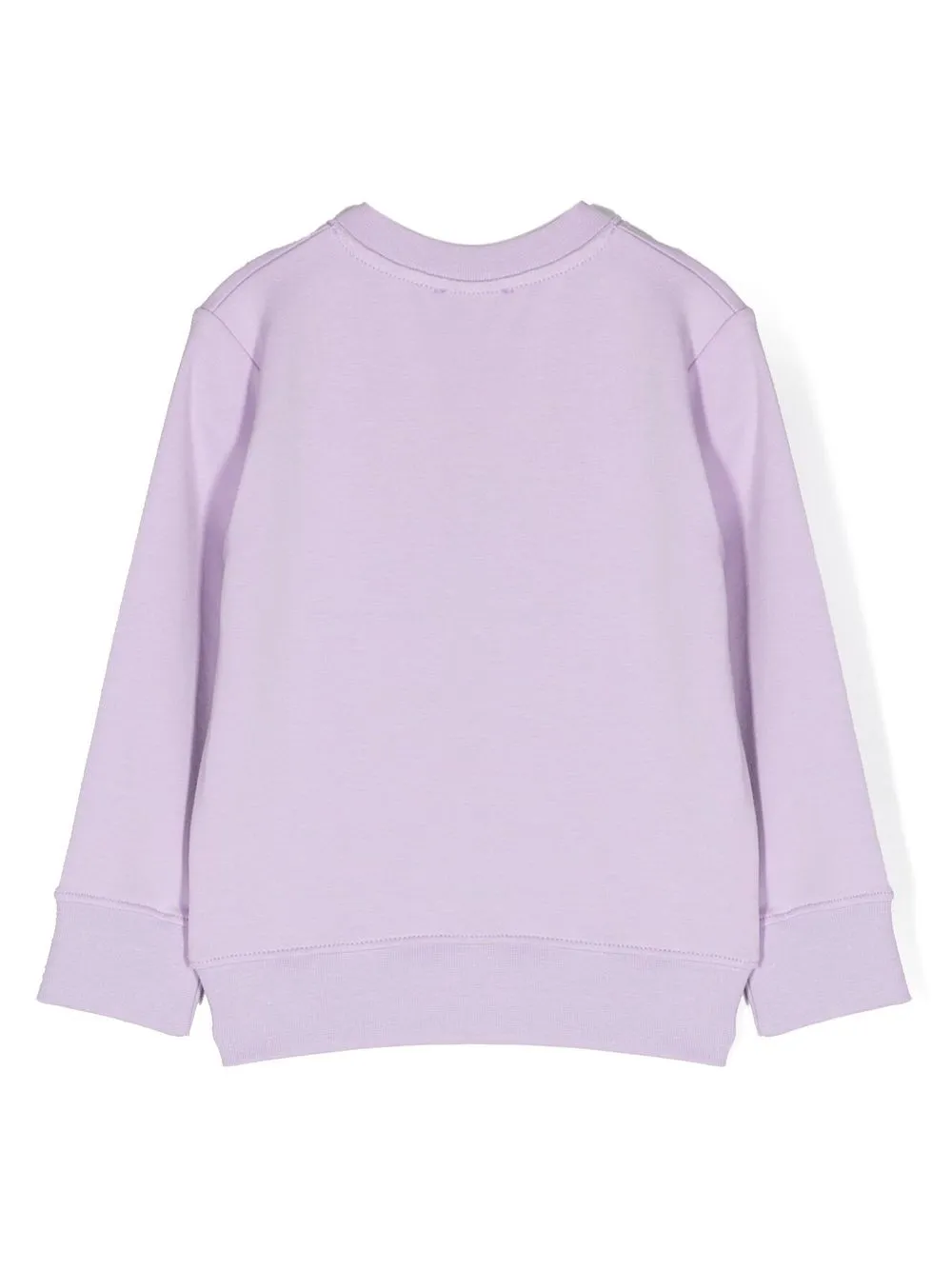 MSGM Kids Sweater met geborduurd logo - Paars