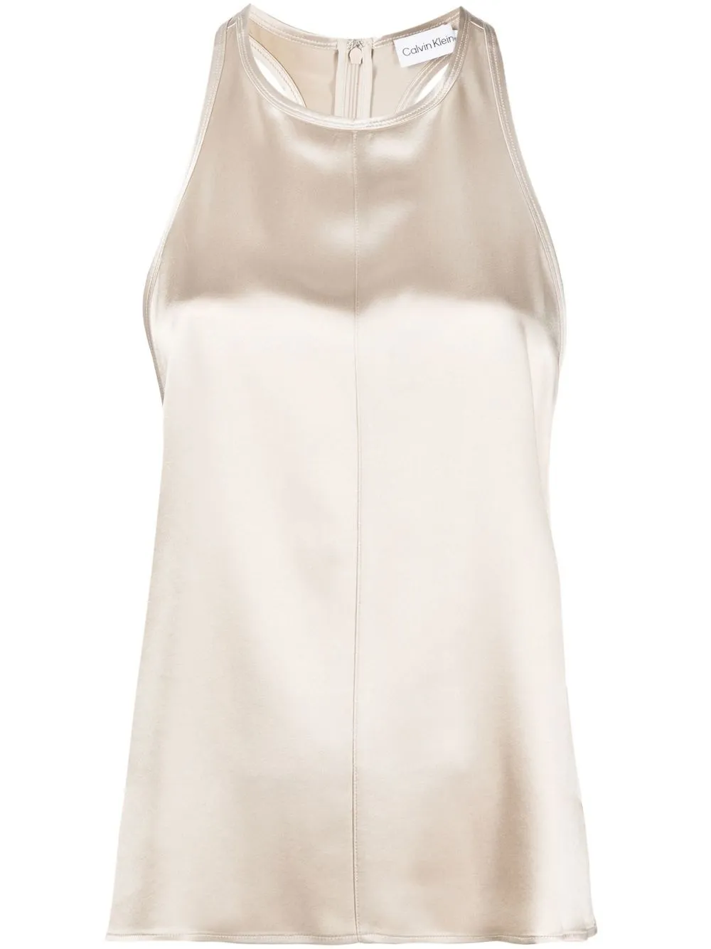 

Calvin Klein racerback sleeveless blouse - Neutrals