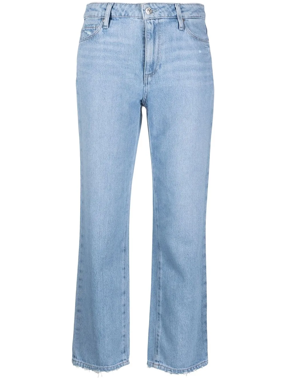 

PAIGE Noella high-rise cropped jeans - Blue