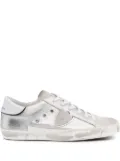 Philippe Model Paris side-logo patch sneakers - Silver