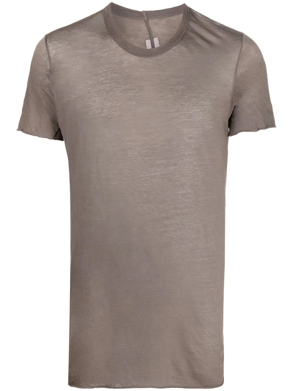 

Rick Owens semi-sheer jersey-cotton T-Shirt - Brown