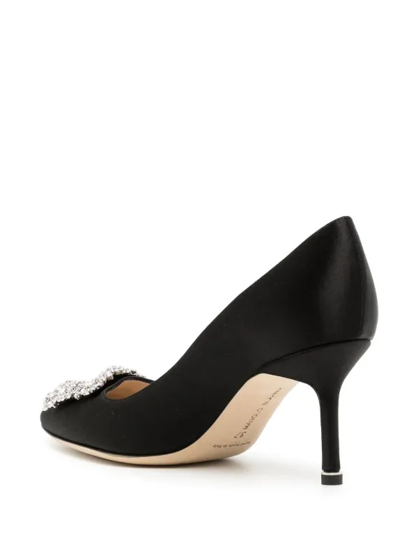 Manolo Blahnik Hangisi 70 パンプス | ブラック | FARFETCH JP