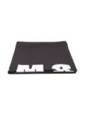 MSGM Kids logo-print towel - Black