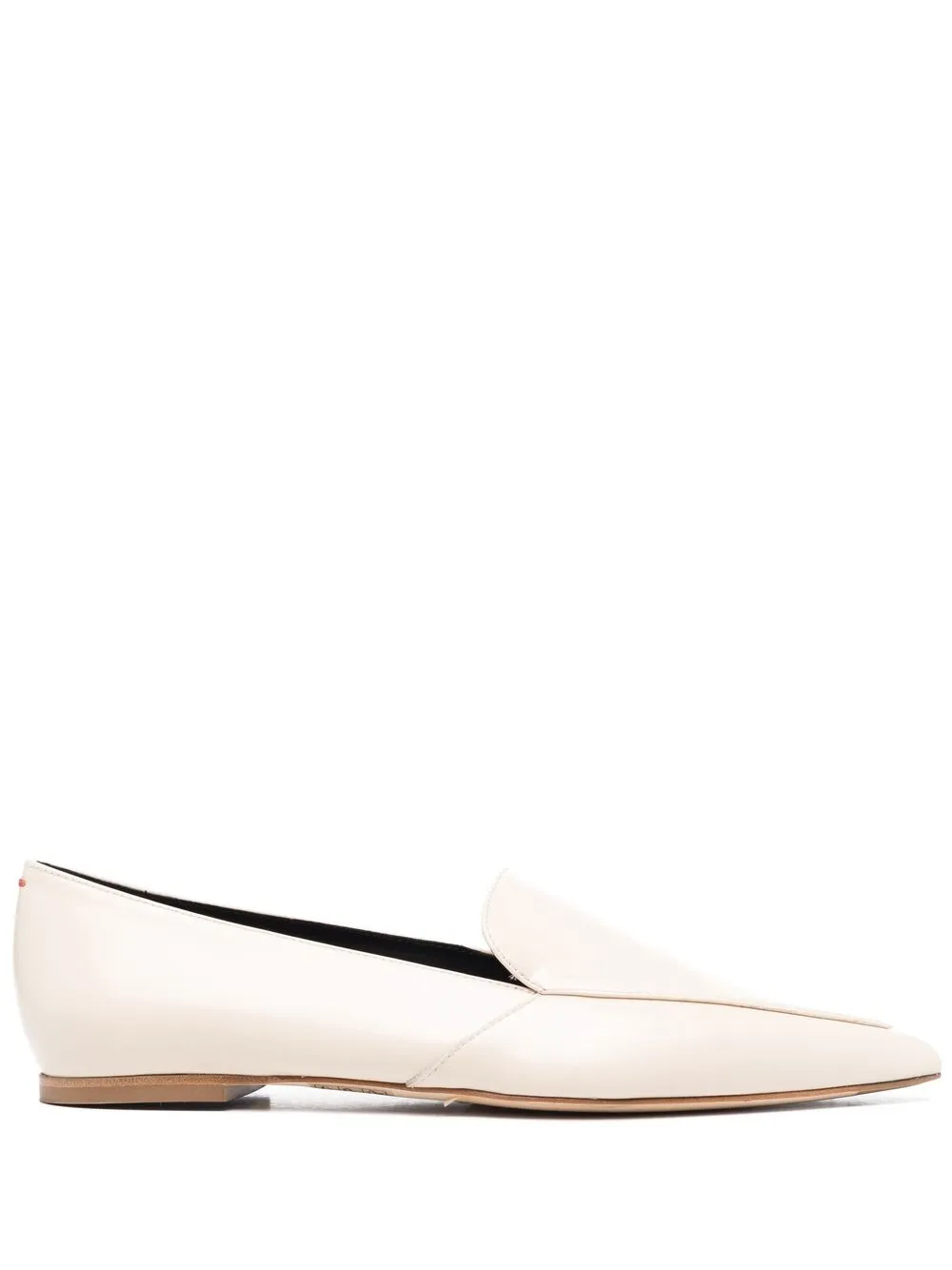 

Aeyde Martha pointed-toe loafers - Neutrals