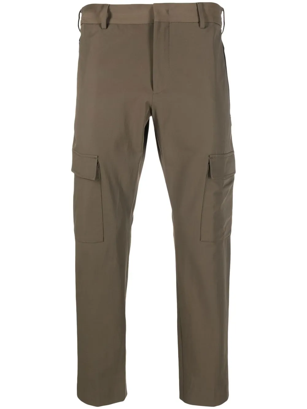

PT Torino cargo cropped trousers - Brown