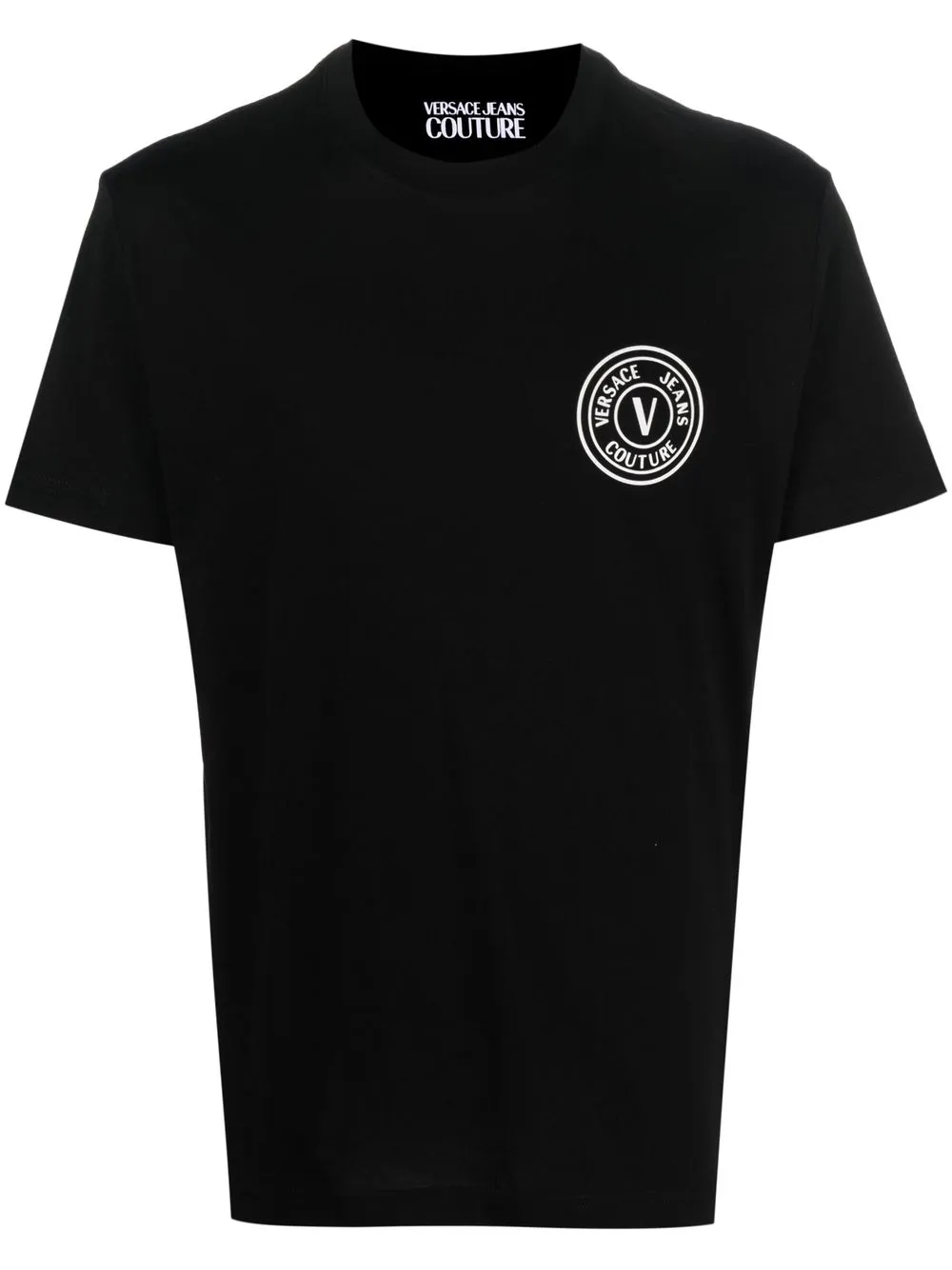 

Versace Jeans Couture logo-print cotton T-shirt - Black