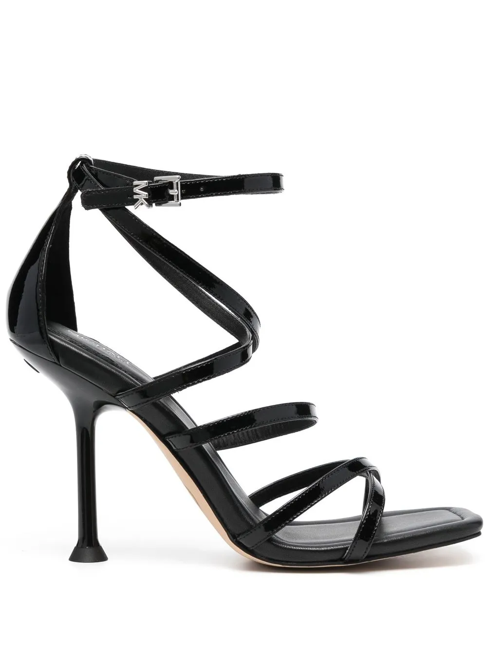 

Michael Kors Collection 110mm strappy leather sandals - Black