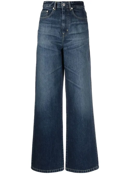 Jean droit à taille haute - Kenzo - Modalova