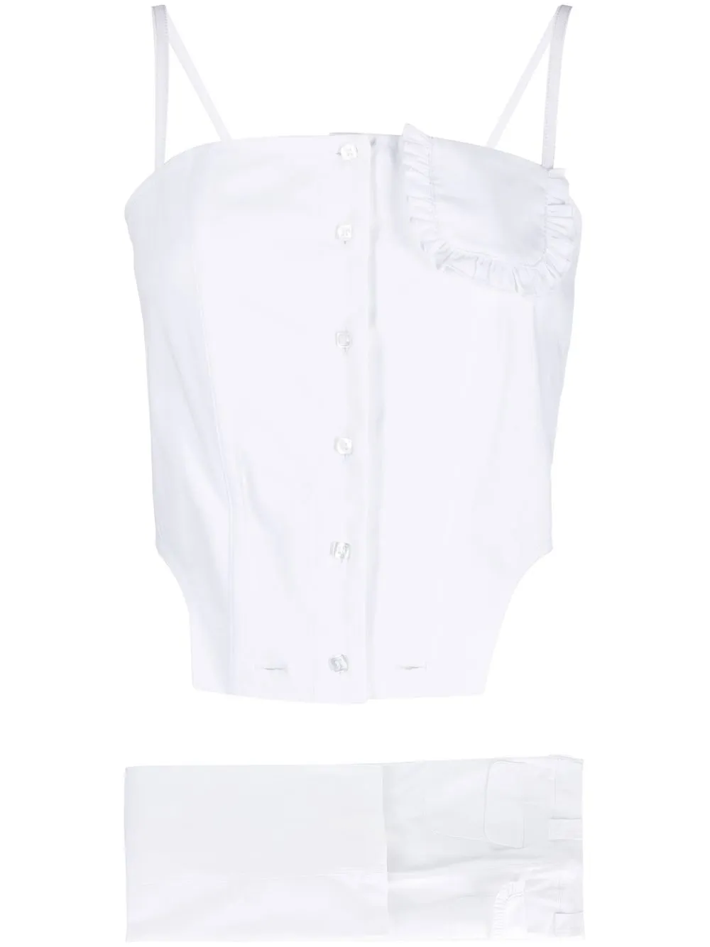 

Vivetta cargo-trousers cotton co-ord - White