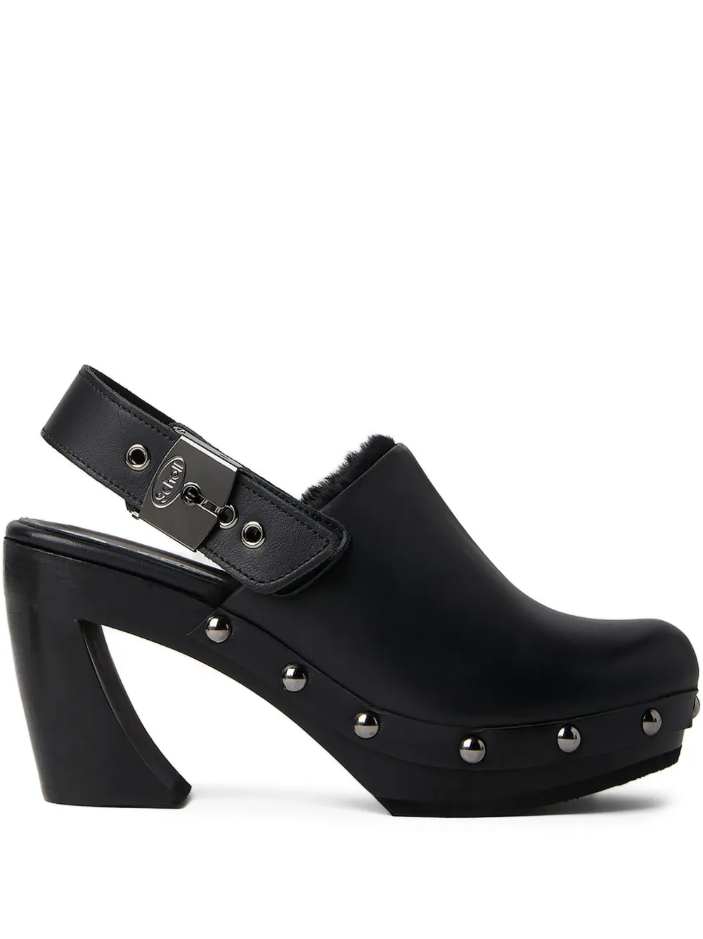Honey Fucking Dijon x Scholl 100 mm Nina Pescura pumps Zwart