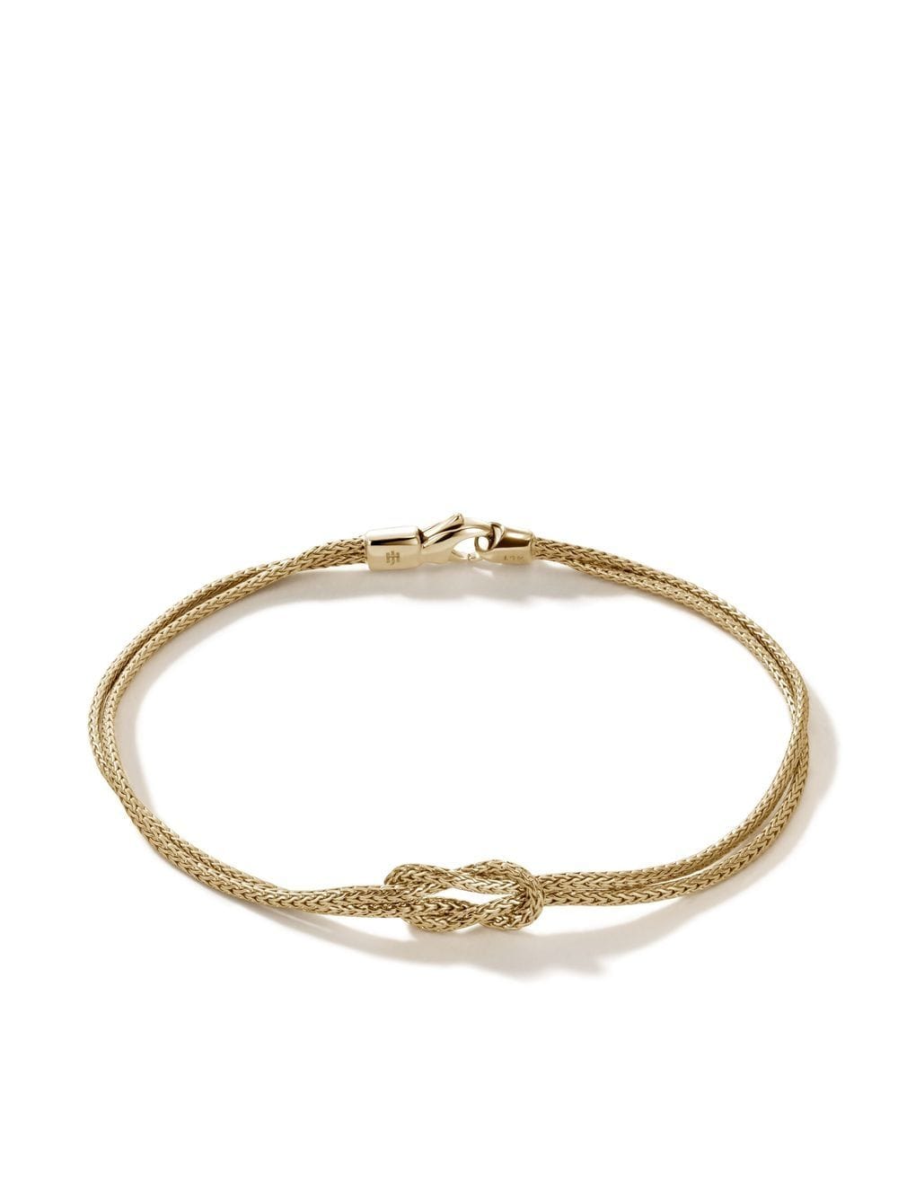 Shop John Hardy 14kt Yellow Gold Manah 1.8mm Double-row Bracelet