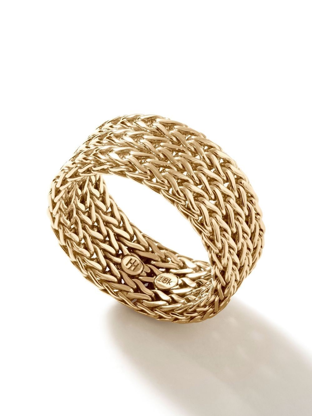 Shop John Hardy 18kt Yellow Gold Classic Chain Ring