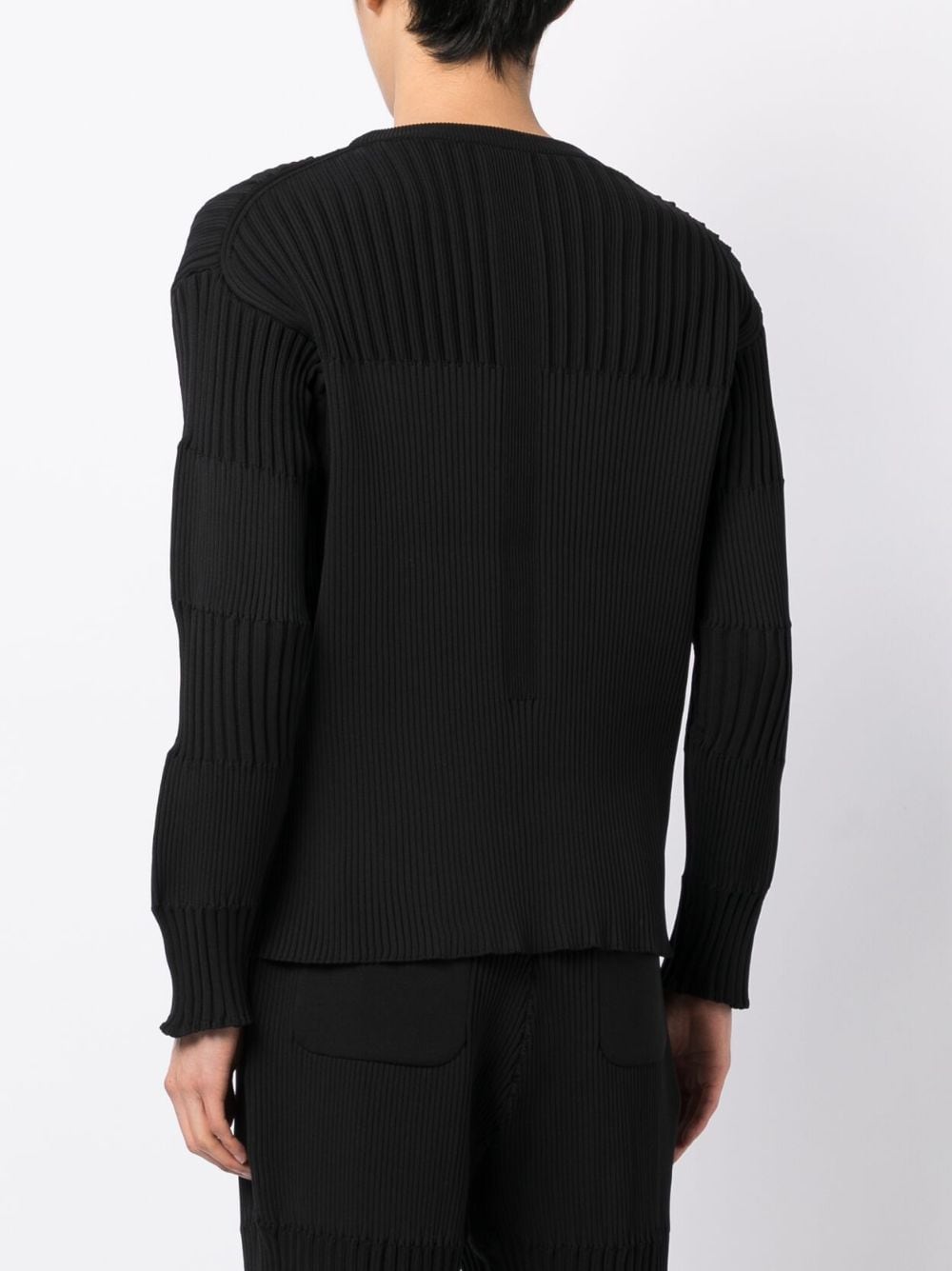 Shop Cfcl Long-sleeve Knitted Jumper In Black