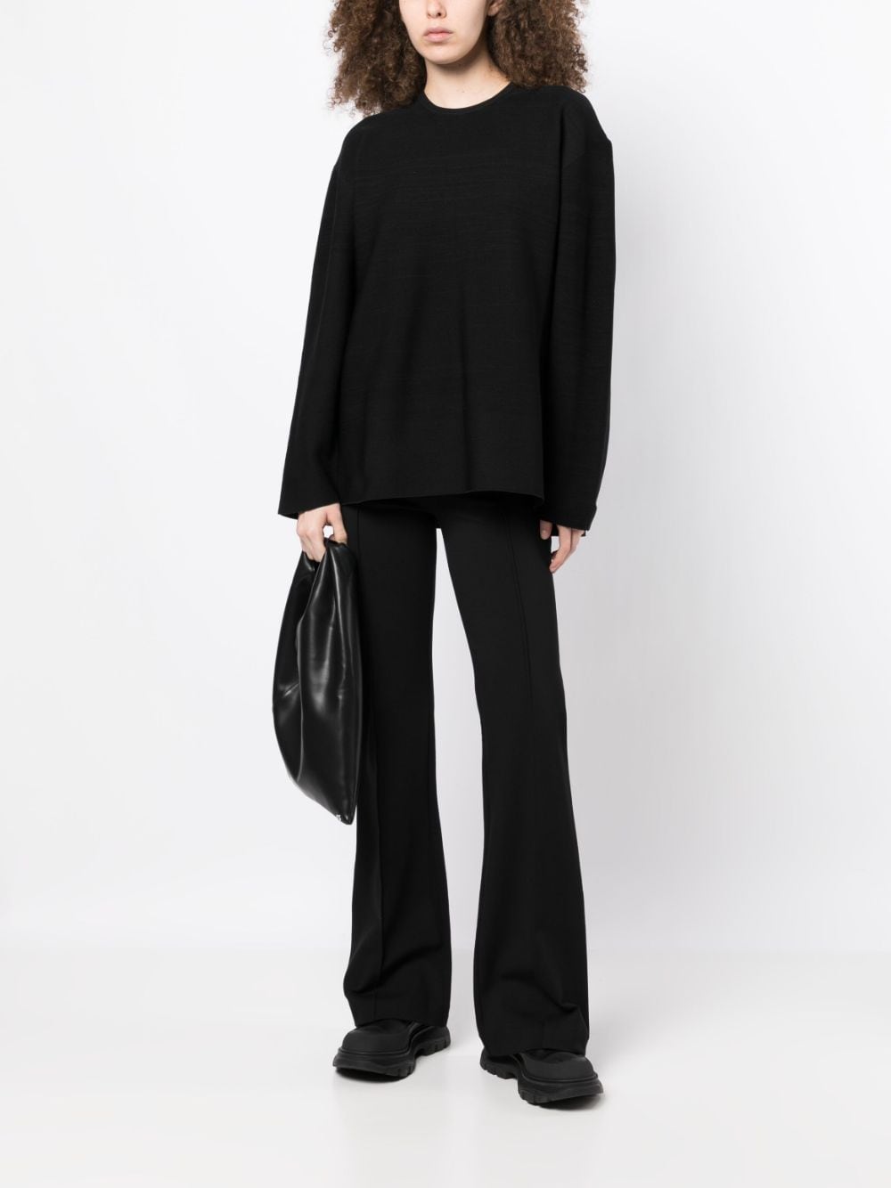 Shop Cfcl Long-sleeve Sweatshirt In Black