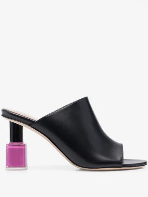 90mm leather sandals
