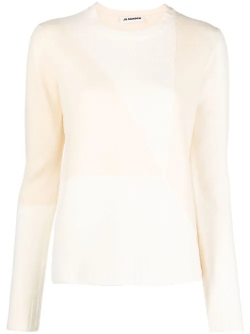 Pull à design bicolore - Jil Sander - Modalova
