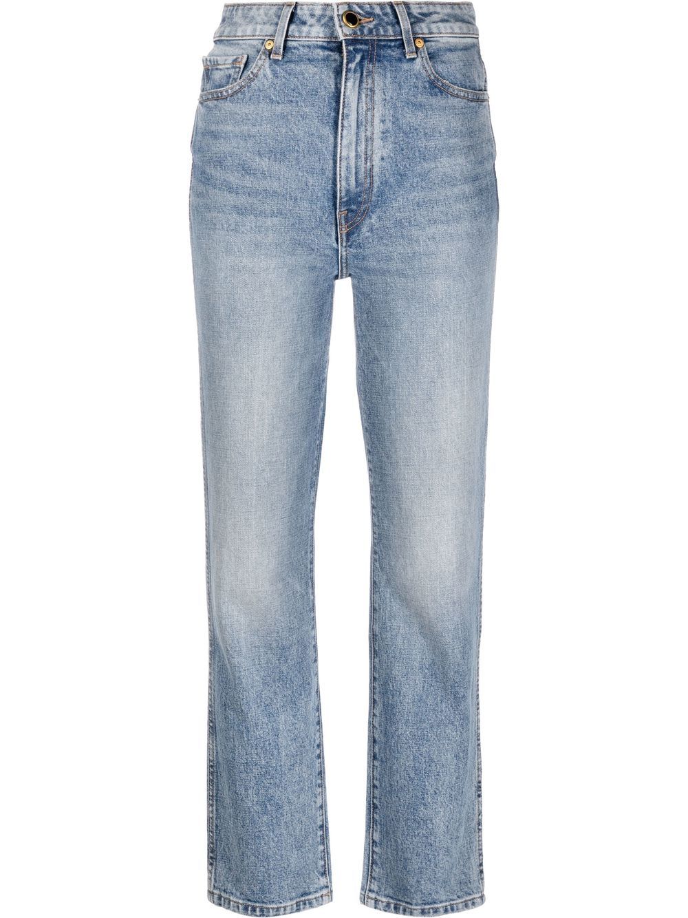 

KHAITE Abigail straight-leg jeans - Blue