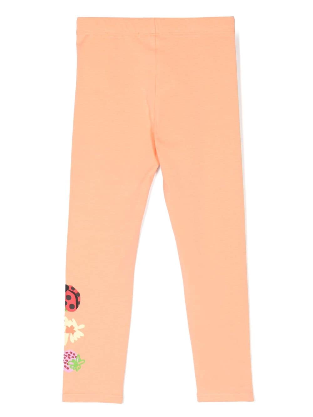 Shop There Was One Trilogy-print Jersey Leggings In Orange