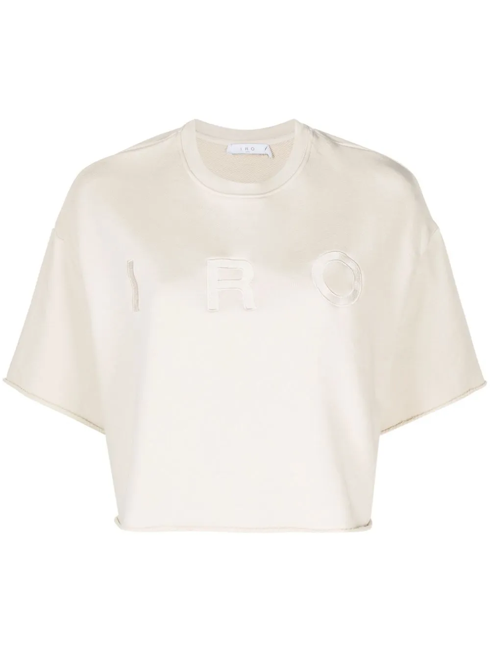 

IRO Olinda short-sleeved T-shirt - Neutrals