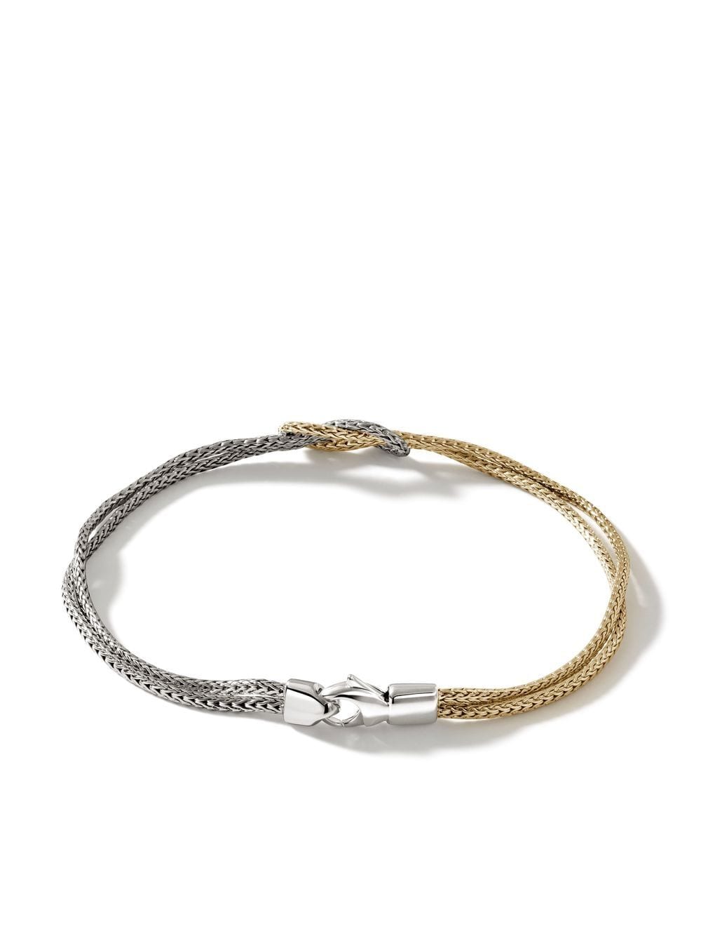 John Hardy 14kt geelgouden armband - Zilver