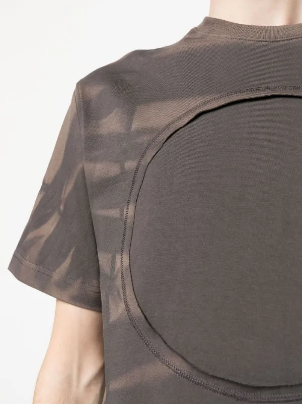 JiyongKim Sun Bleached T-shirt | Grey | FARFETCH CA