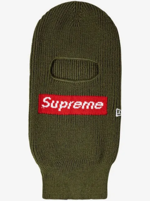 Supreme x New Era Box Logo knitted balaclava