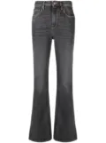 Golden Goose high-rise flared jeans - Black