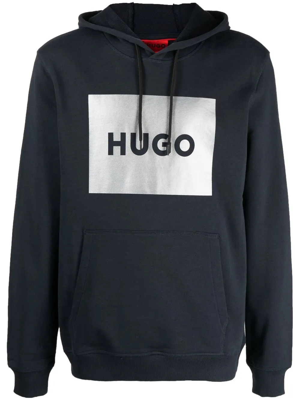 Hugo reverse logo hoodie top