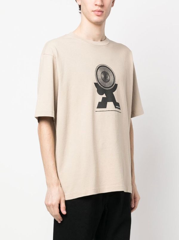 AMBUSH Sound graphic-print Cotton T-shirt - Farfetch