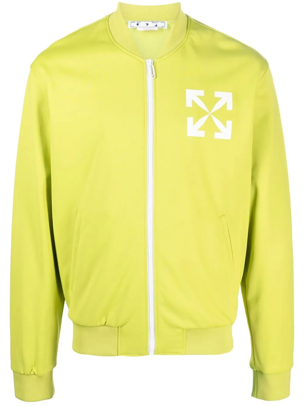 

Off-White Arrows-print track jacket - Green