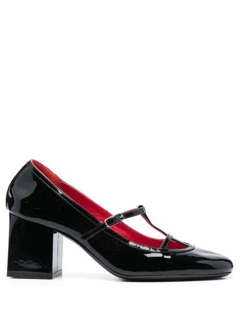 KHAITE patent leather 65mm pumps