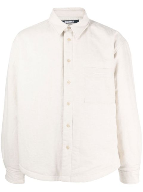 Jacquemus La chemise Boulanger padded shirt Men