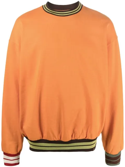 Jacquemus Le Lasso stripe-trim sweatshirt 