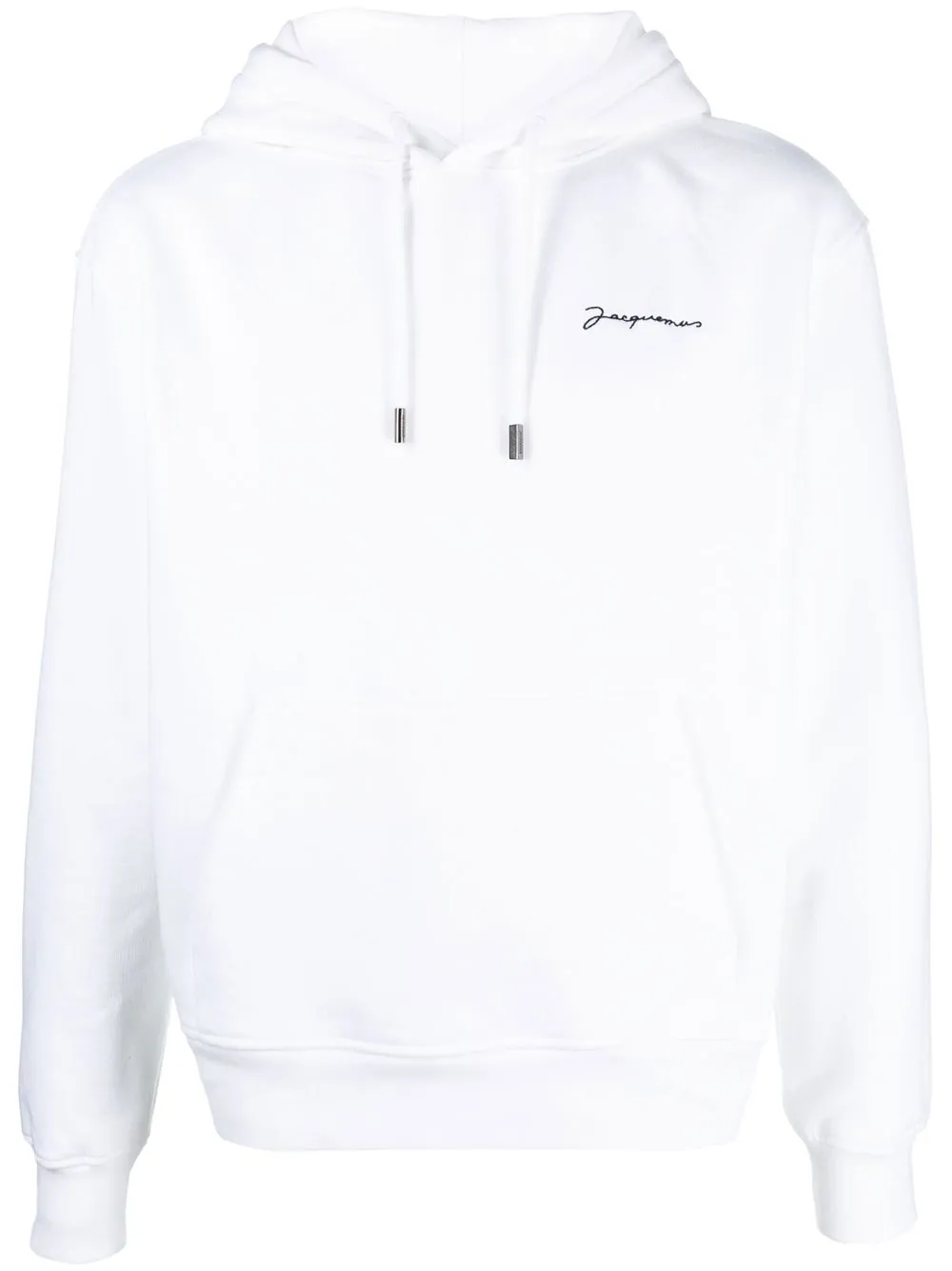

Jacquemus embroidered logo hoodie - White