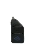A-COLD-WALL* logo-print top zip-fastening backpack - Black