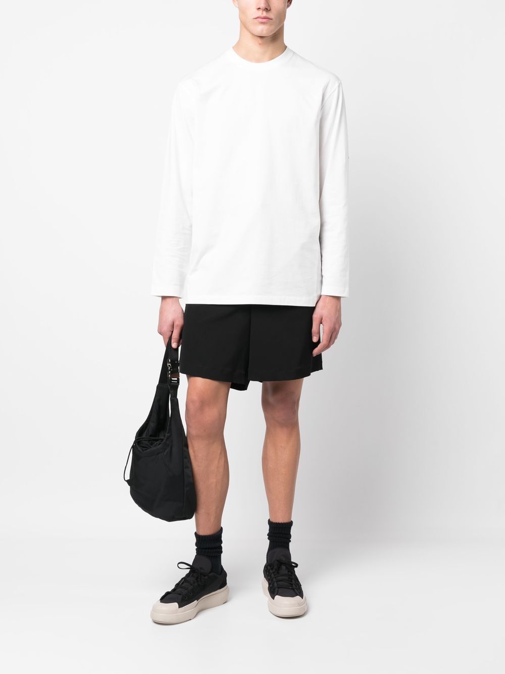 Y-3 Katoenen T-shirt - Wit