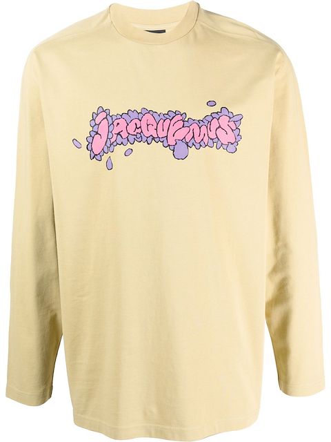 Jacquemus 雏菊印花长袖T恤