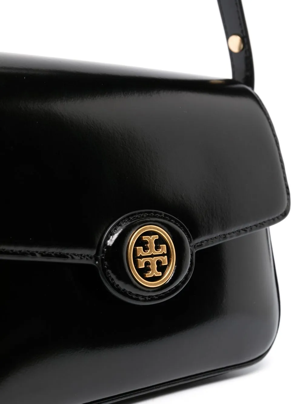 Tory Burch Robinson Spazzolato Shoulder Bag Farfetch