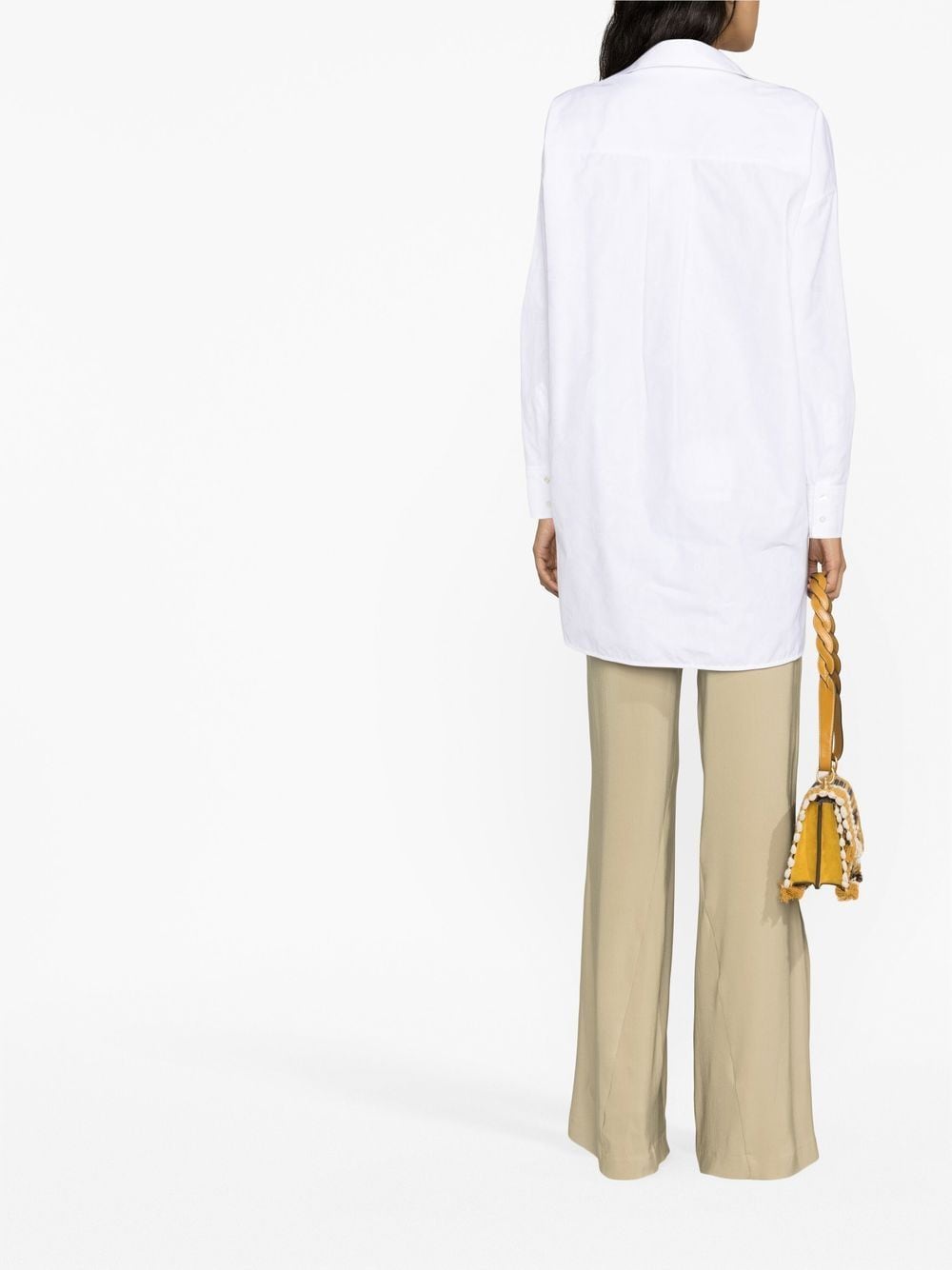 Shop Etro Long-sleeve Shirt In Weiss