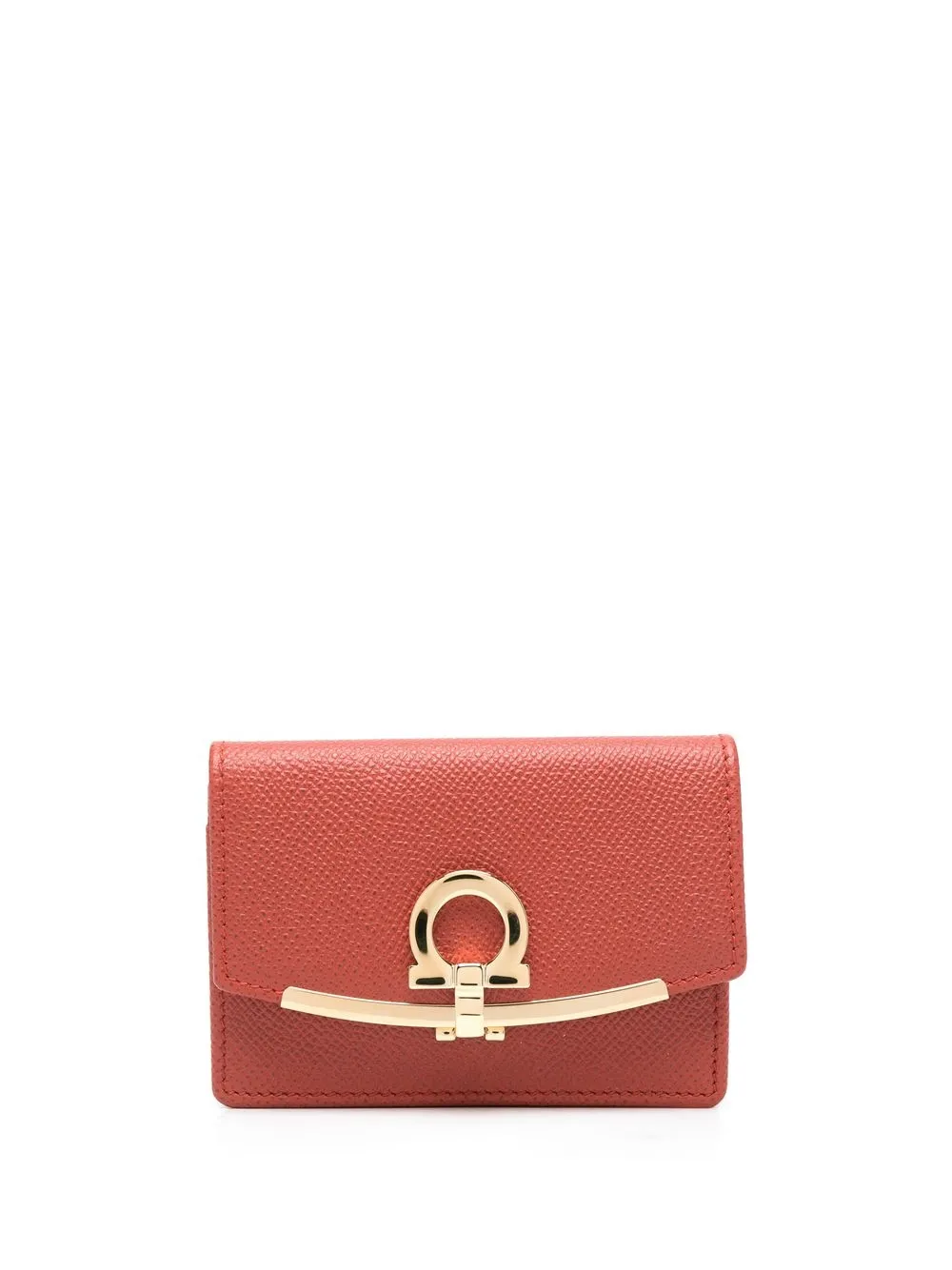 

Ferragamo cartera Gancini - Naranja