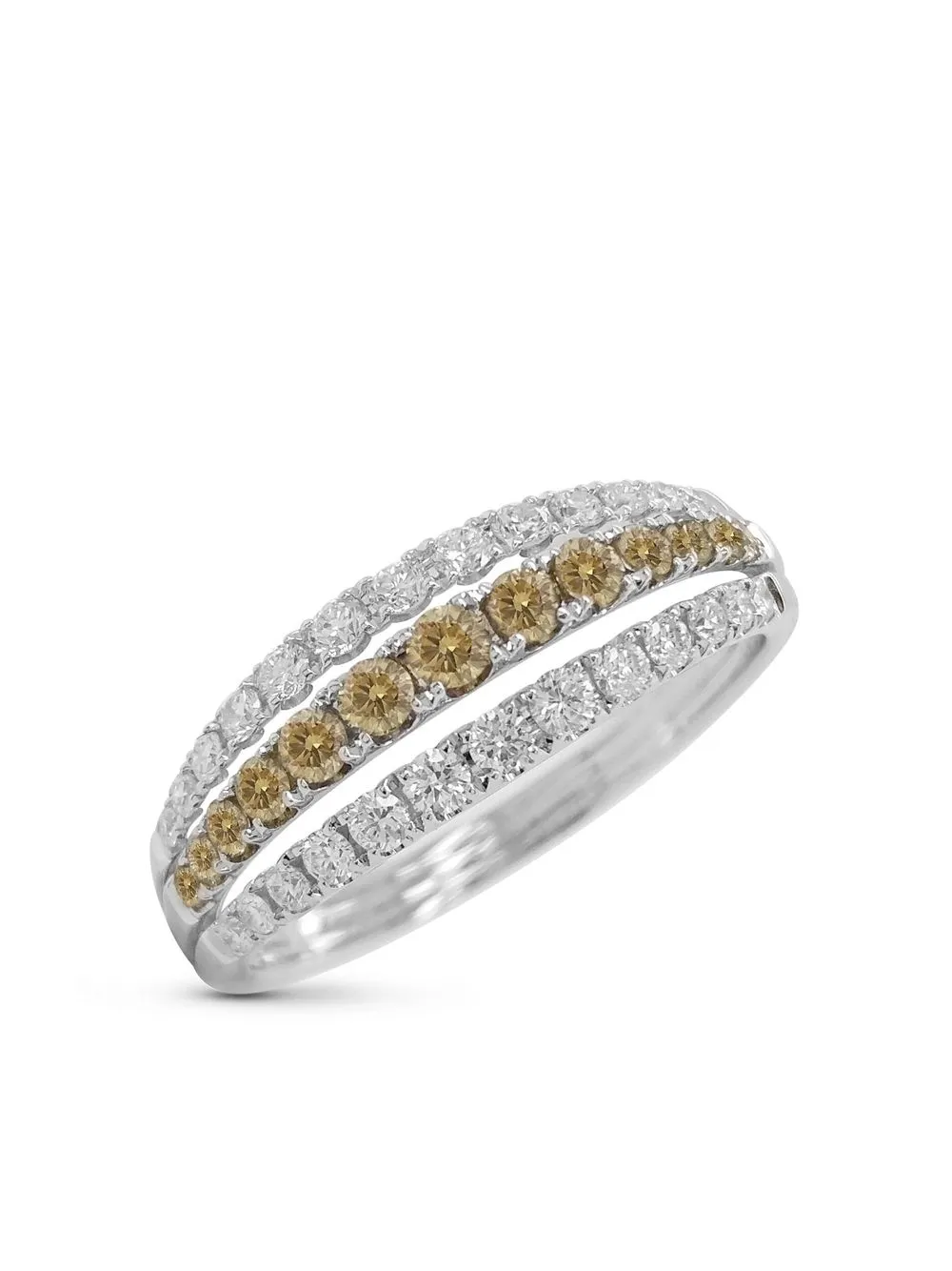 HYT JEWELRY 18KT WHITE GOLD DIAMOND RING