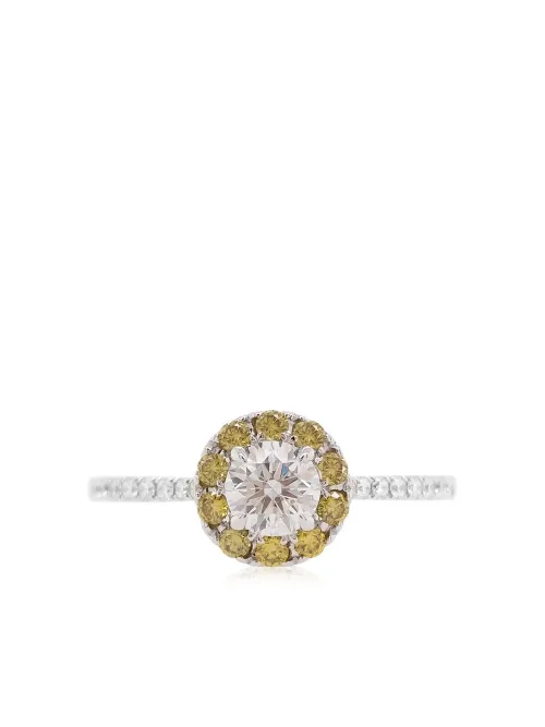 Bague en or blanc 18ct à diamants - HYT Jewelry - Modalova