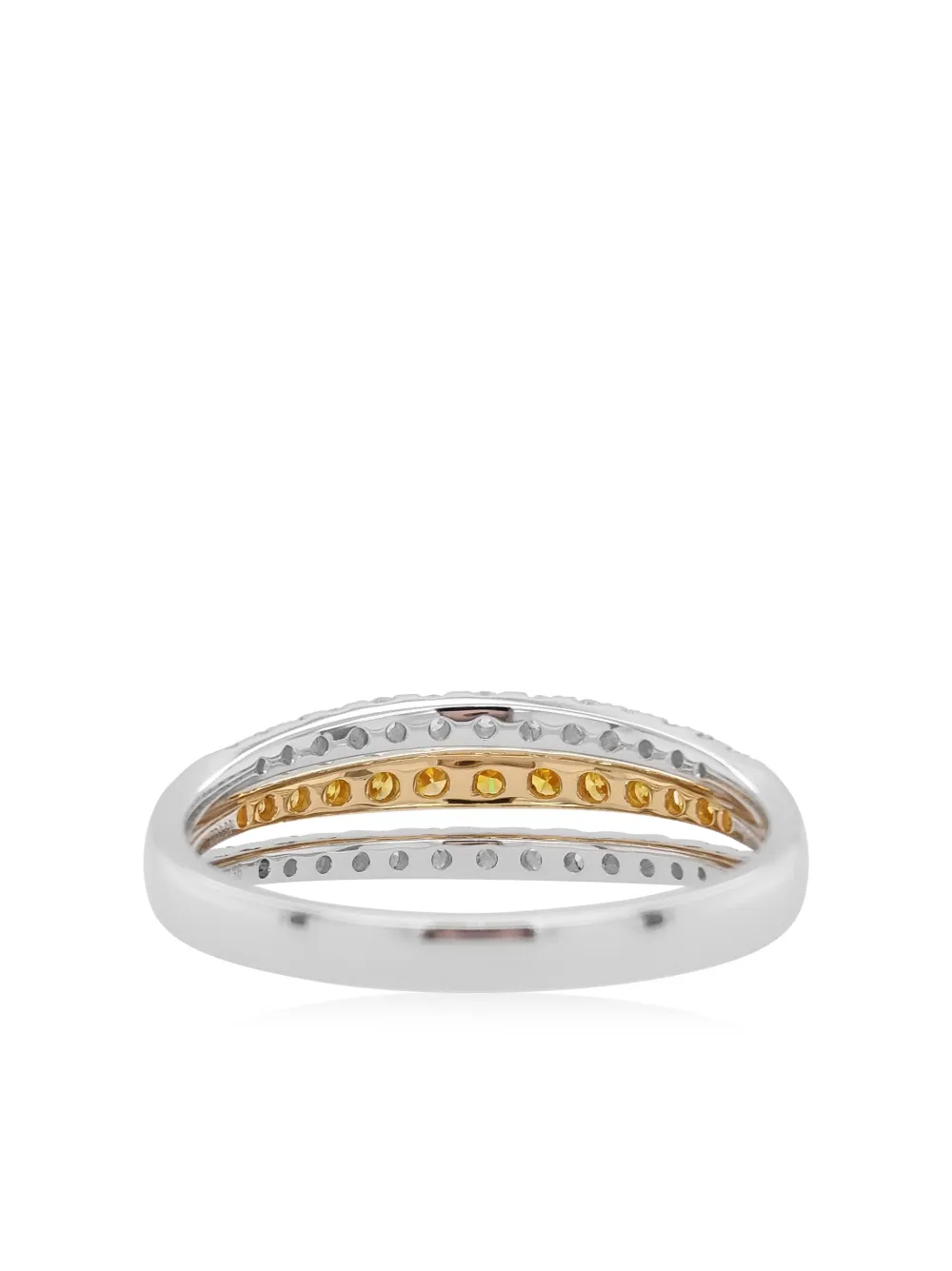 18kt White Gold Diamond Band Ring