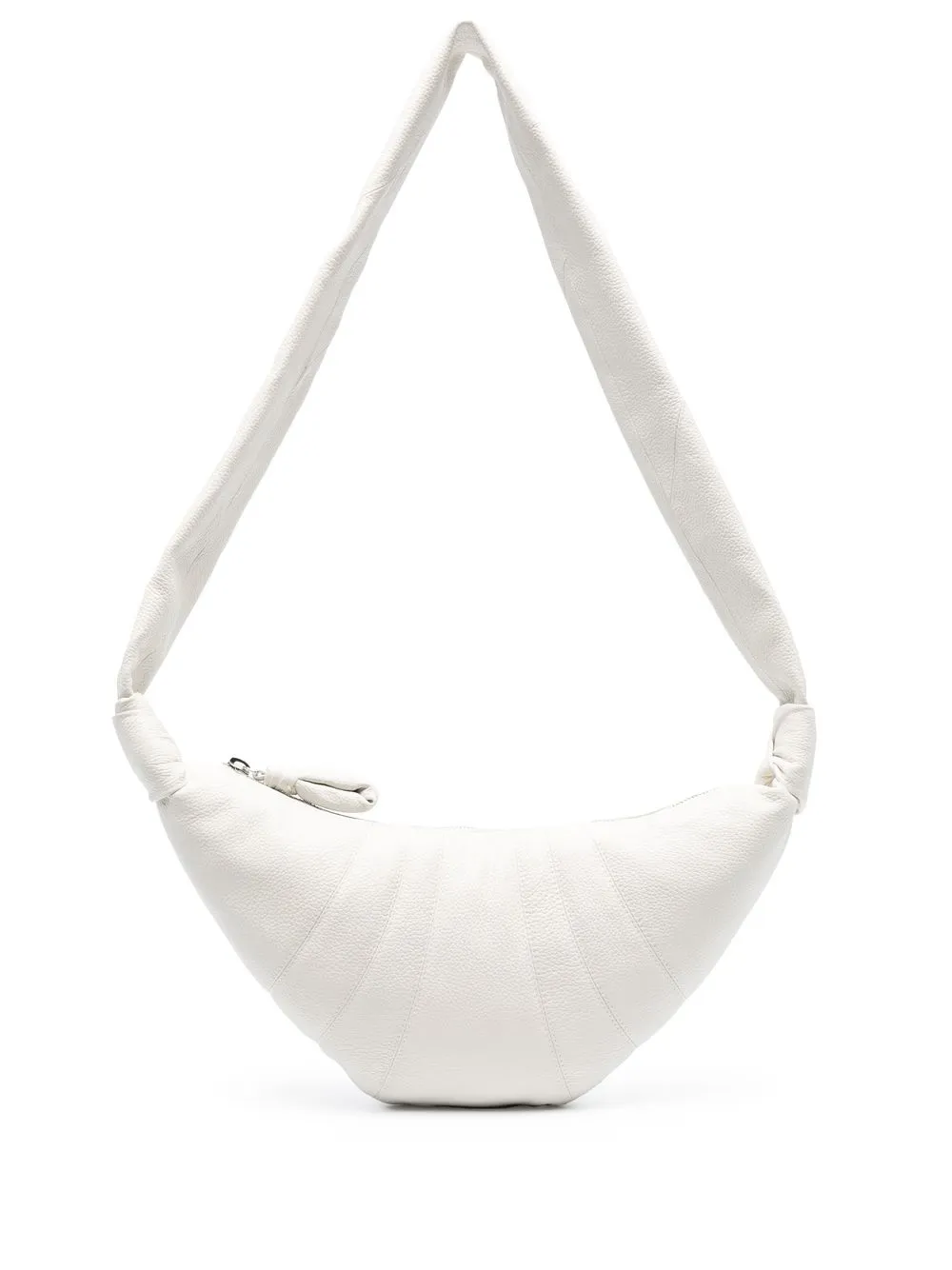 

Lemaire Croissant leather shoulder bag - White