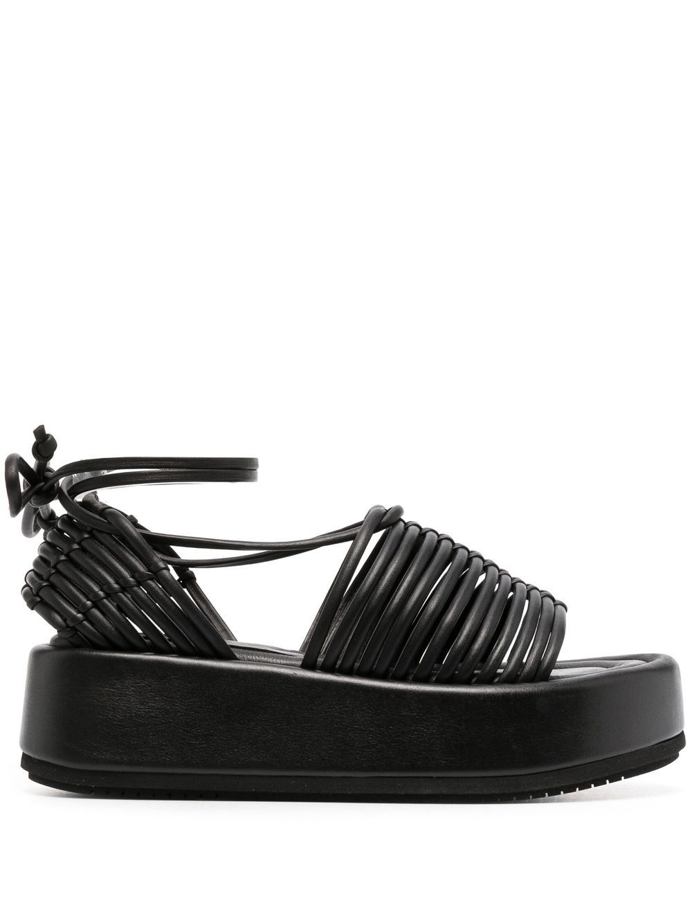 Paloma Barceló 60mm Open Toe Leather Sandals Farfetch 8729