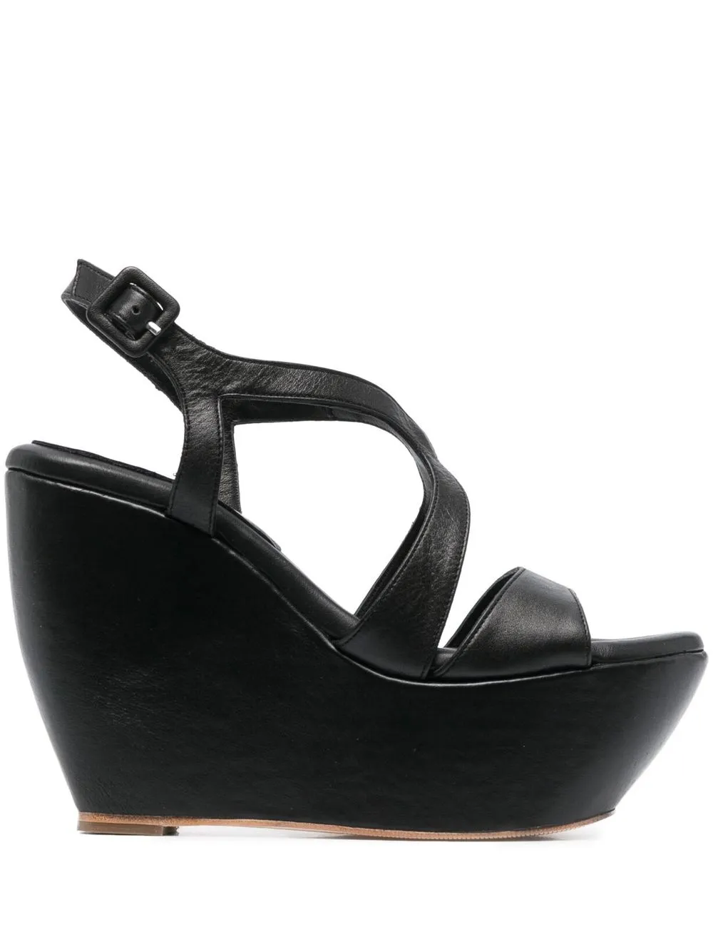 

Paloma Barceló open-toe wedge sandals - Black