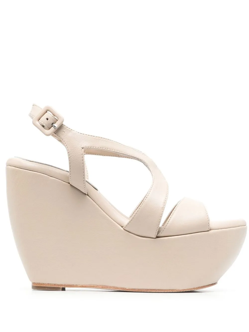 

Paloma Barceló open-toe wedge sandals - Neutrals