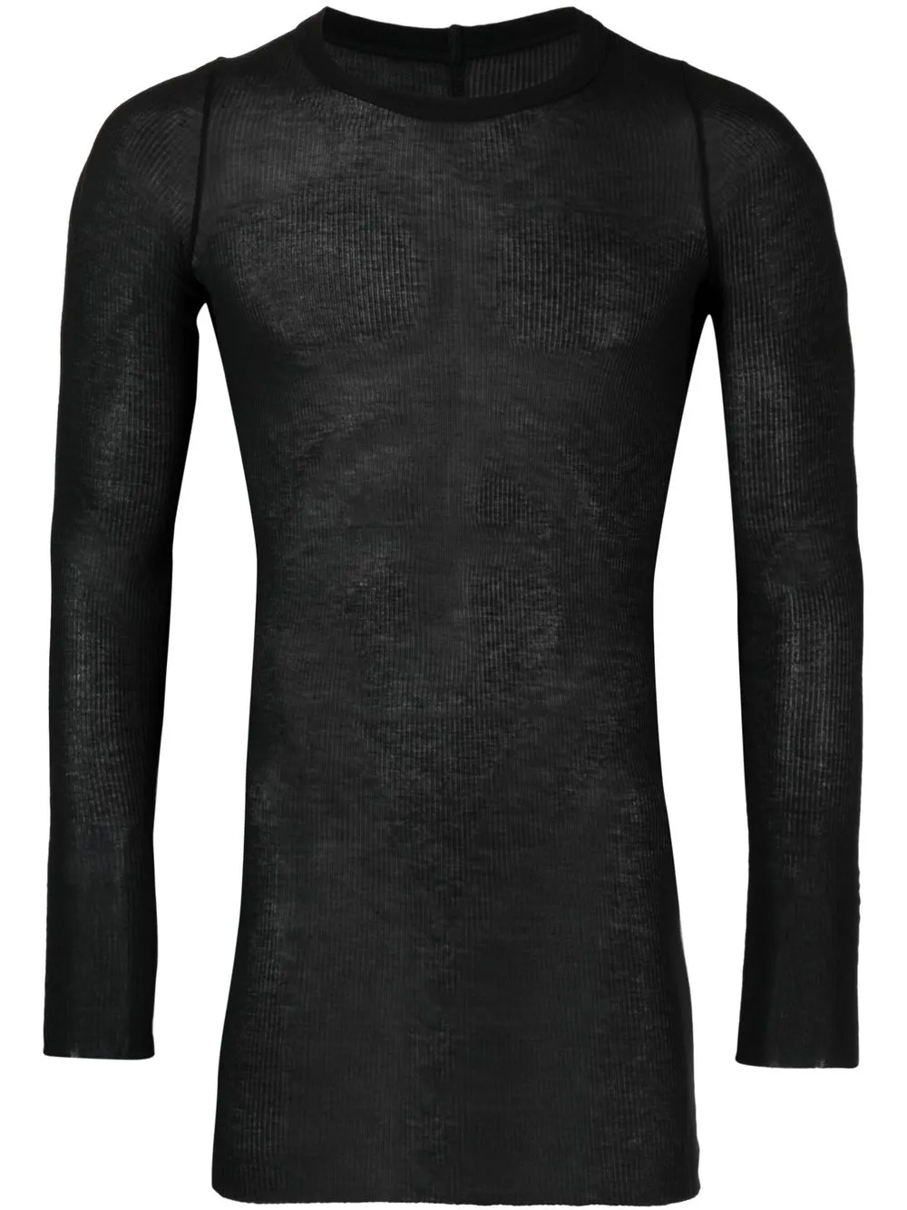 

Rick Owens playera larga - Negro